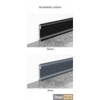 6cm Curved Recessed LED Skirting | FLL-A-12-A6 Luminous Baseboard | DoorHub UAE